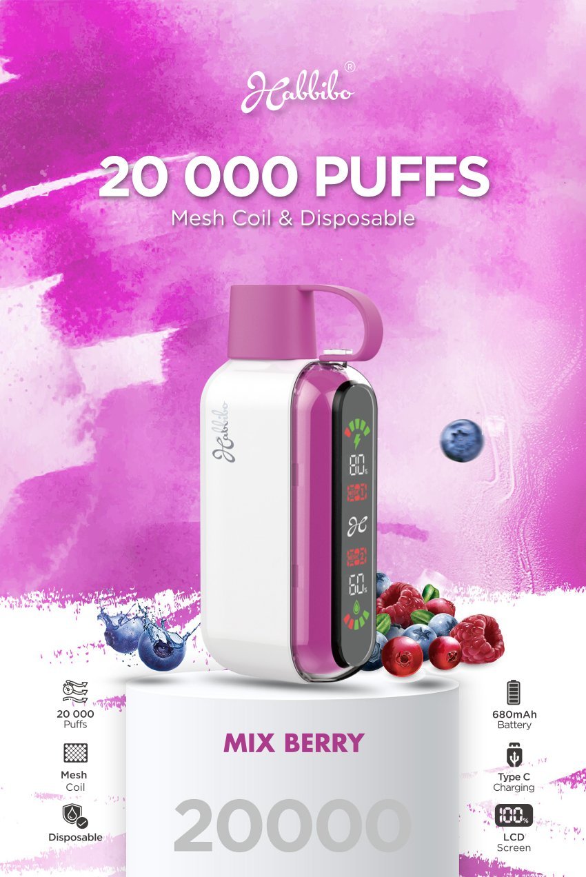Habbibo 20K - Mix Berry - Magic Puff
