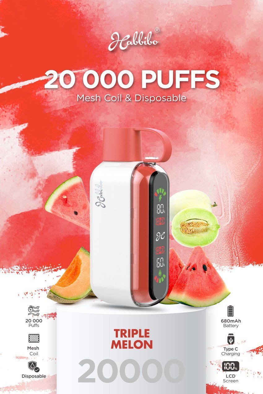 Habbibo 20K - Triple Melon - Magic Puff