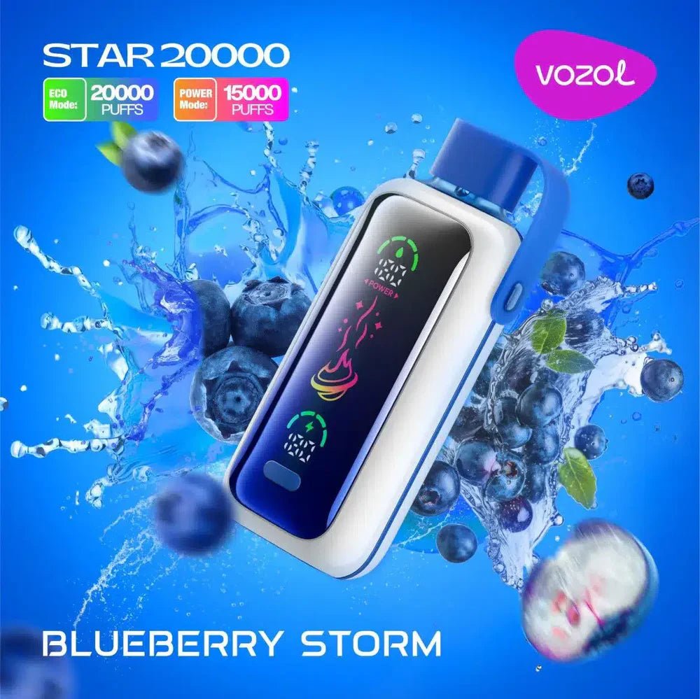 Vozol Star 20K - Blueberry Storm - Magic Puff