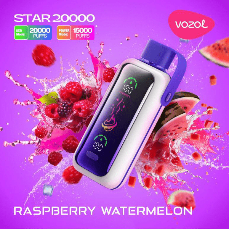 Vozol Star 20K - Raspberry Watermelon - Magic Puff
