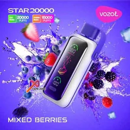 Vozol Star 20K - Mixed Berries - Magic Puff